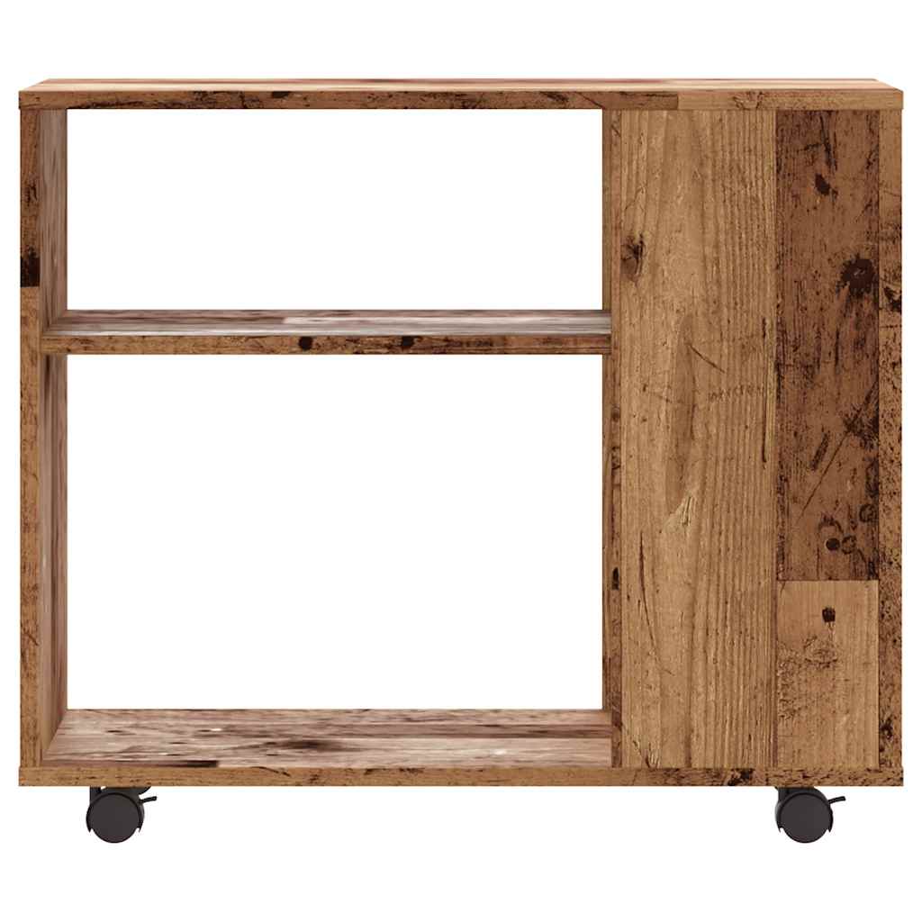 Sidobord Åldrat Trä 70X35X55 Cm Konstruerat Trä