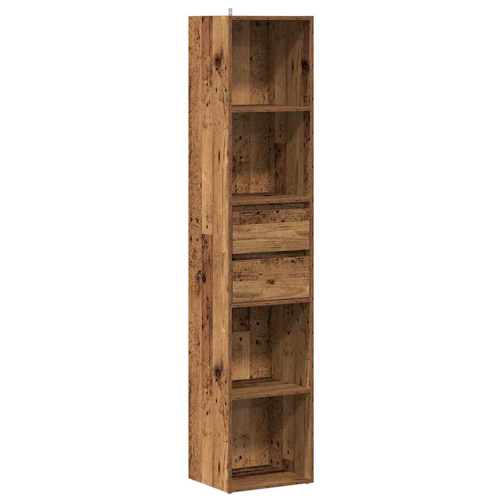 Bokhylla 36X30X171 Cm Konstruerat Trä