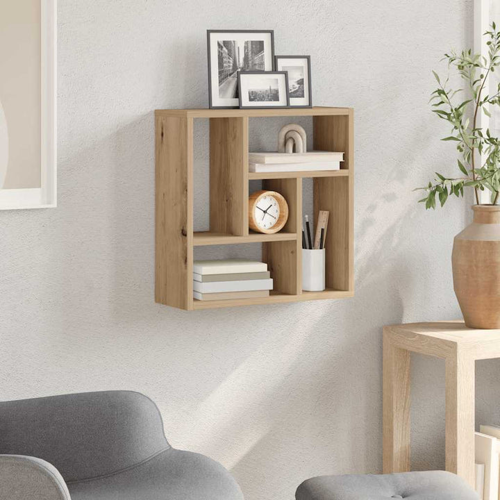 Vägghylla 45X16X45 Cm Konstruerat Trä