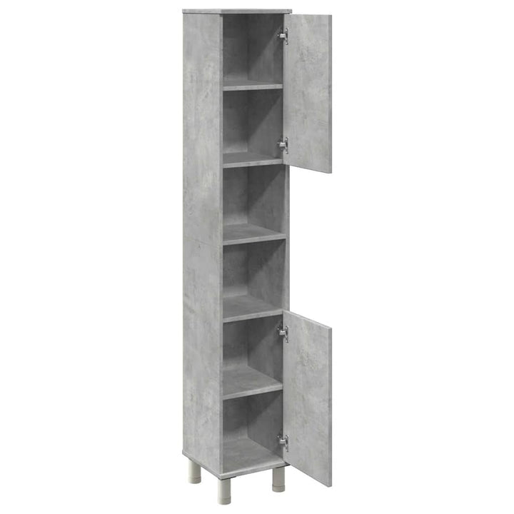 Badrumsskåp 30X30X179 Cm Spånskiva