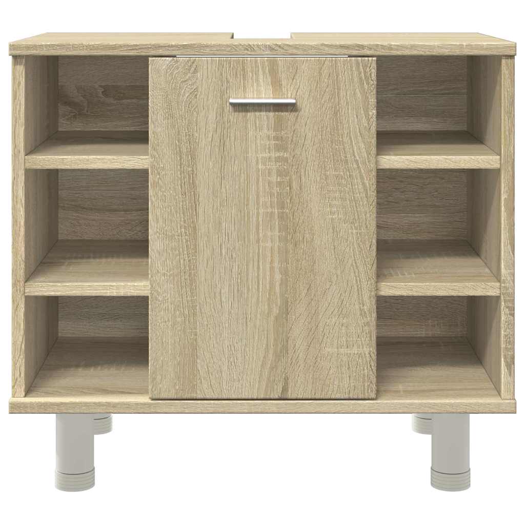 Badrumsskåp Sonoma-Ek 60X32X53,5 Cm Spånskiva