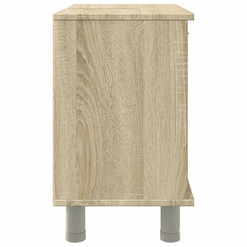 Badrumsskåp Sonoma-Ek 60X32X53,5 Cm Spånskiva