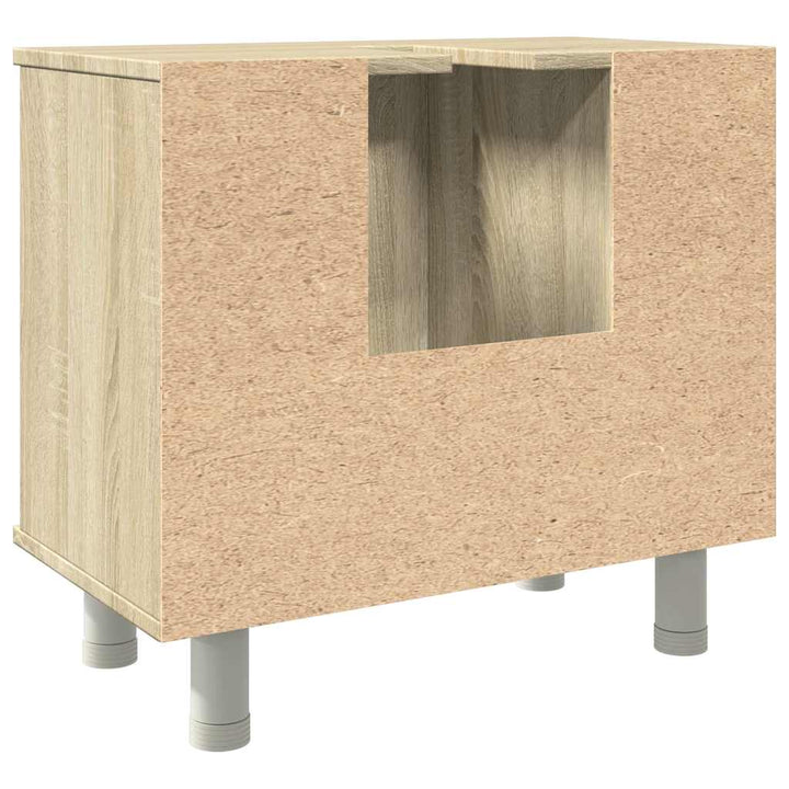Badrumsskåp Sonoma-Ek 60X32X53,5 Cm Spånskiva