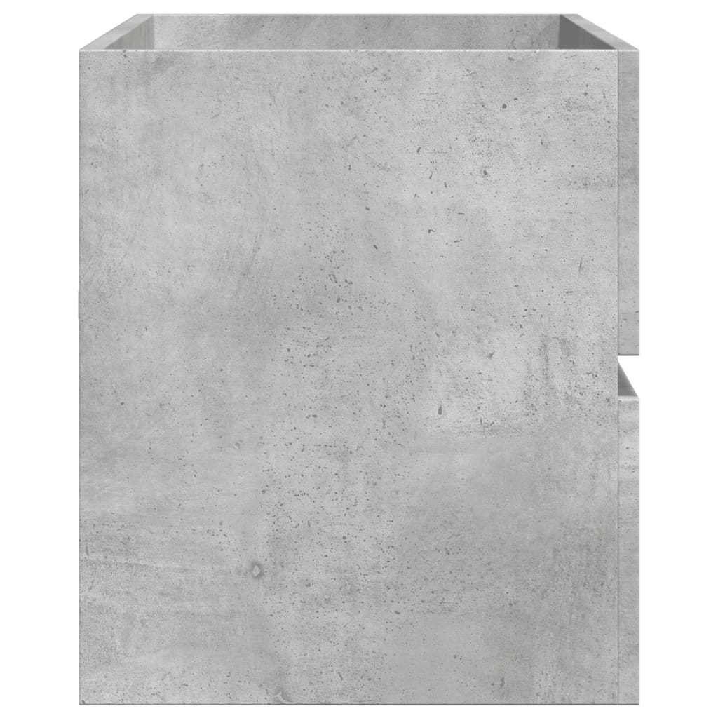 Tvättställsskåp Betonggrå 100X38,5X45 Cm Spånskiva