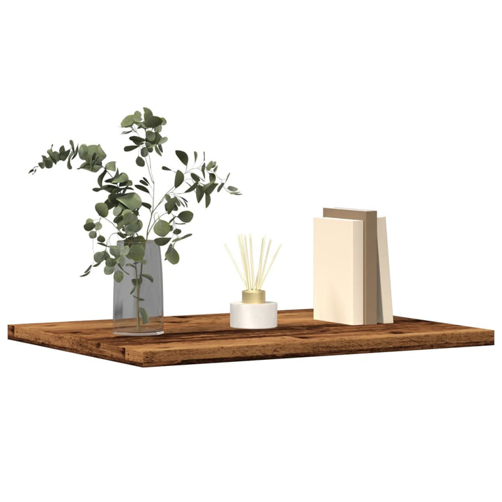 Vägghyllor 4 St 40X20X1,5 Cm Konstruerat Trä