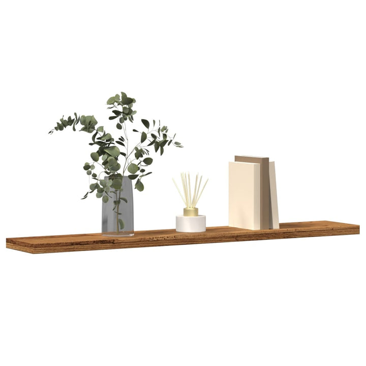 Vägghyllor 4 St 40X20X1,5 Cm Konstruerat Trä