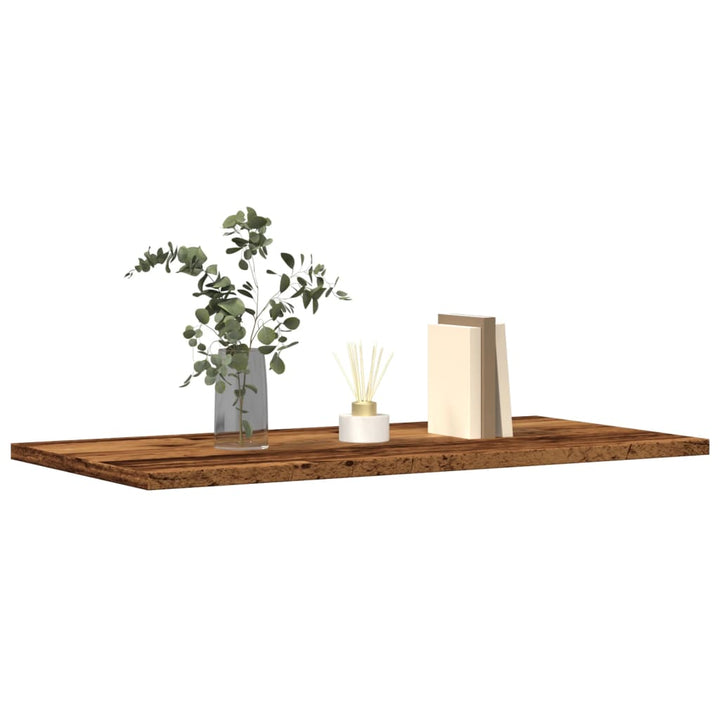Vägghyllor 4 St 40X20X1,5 Cm Konstruerat Trä