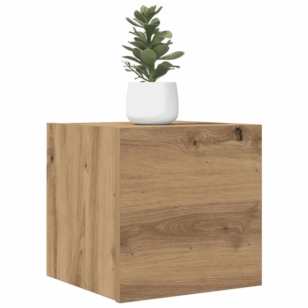 Väggmonterade Tv-Skåp 2 St 30,5X30X30 Cm