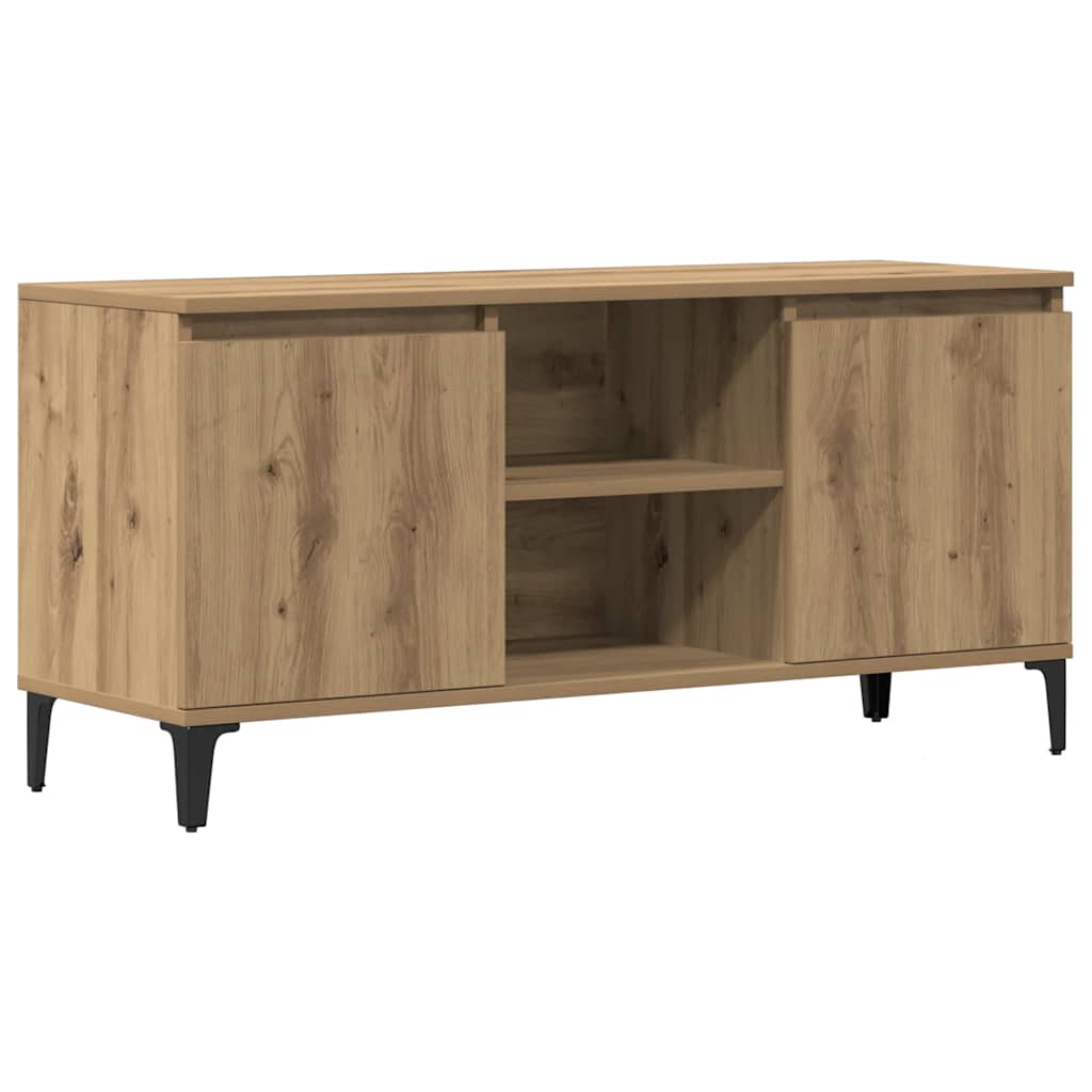 Tv-Bänk 102X35X50 Cm Konstruerat Trä