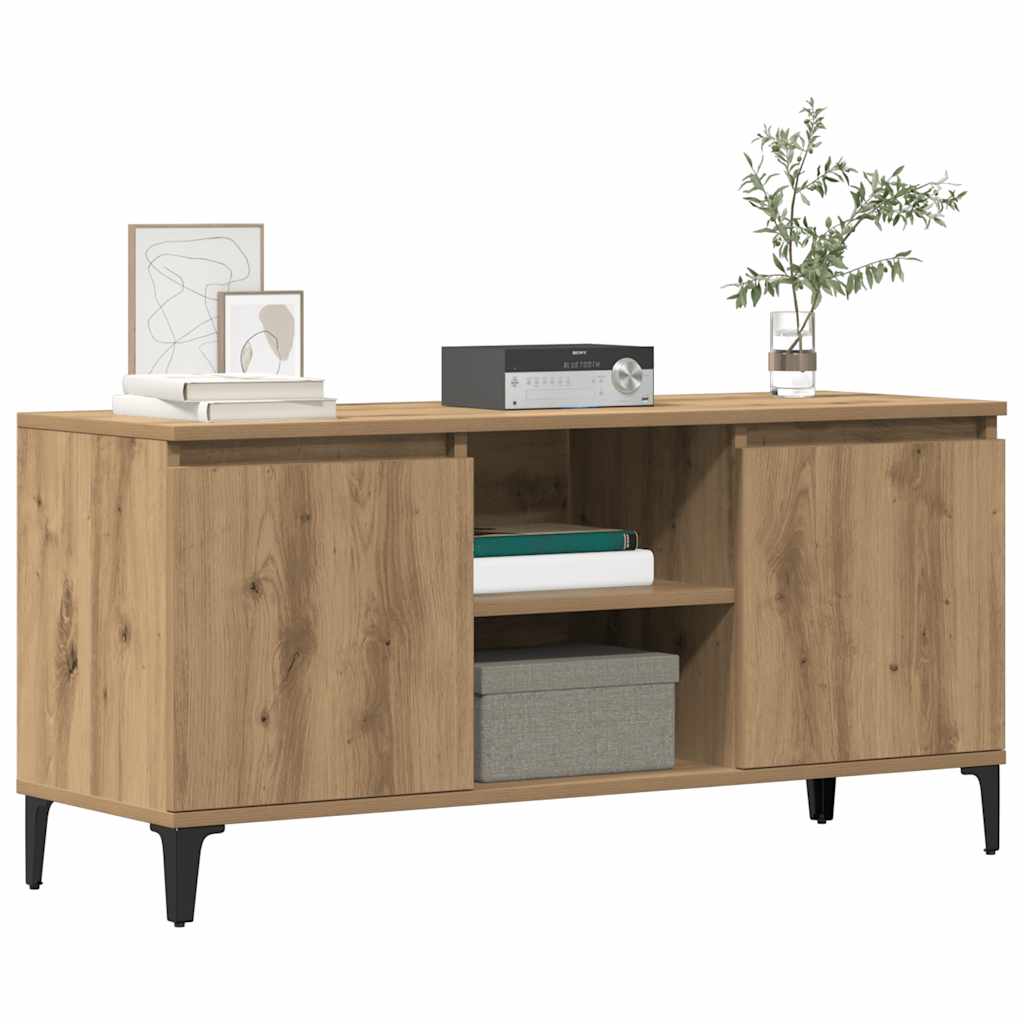 Tv-Bänk 102X35X50 Cm Konstruerat Trä