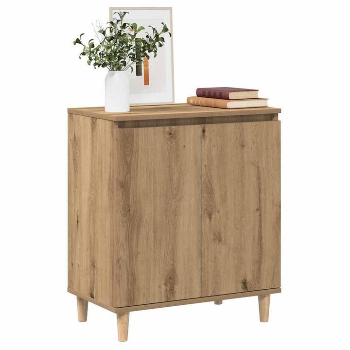 Byrå Ek 60X35X70 Cm Konstruerat Trä