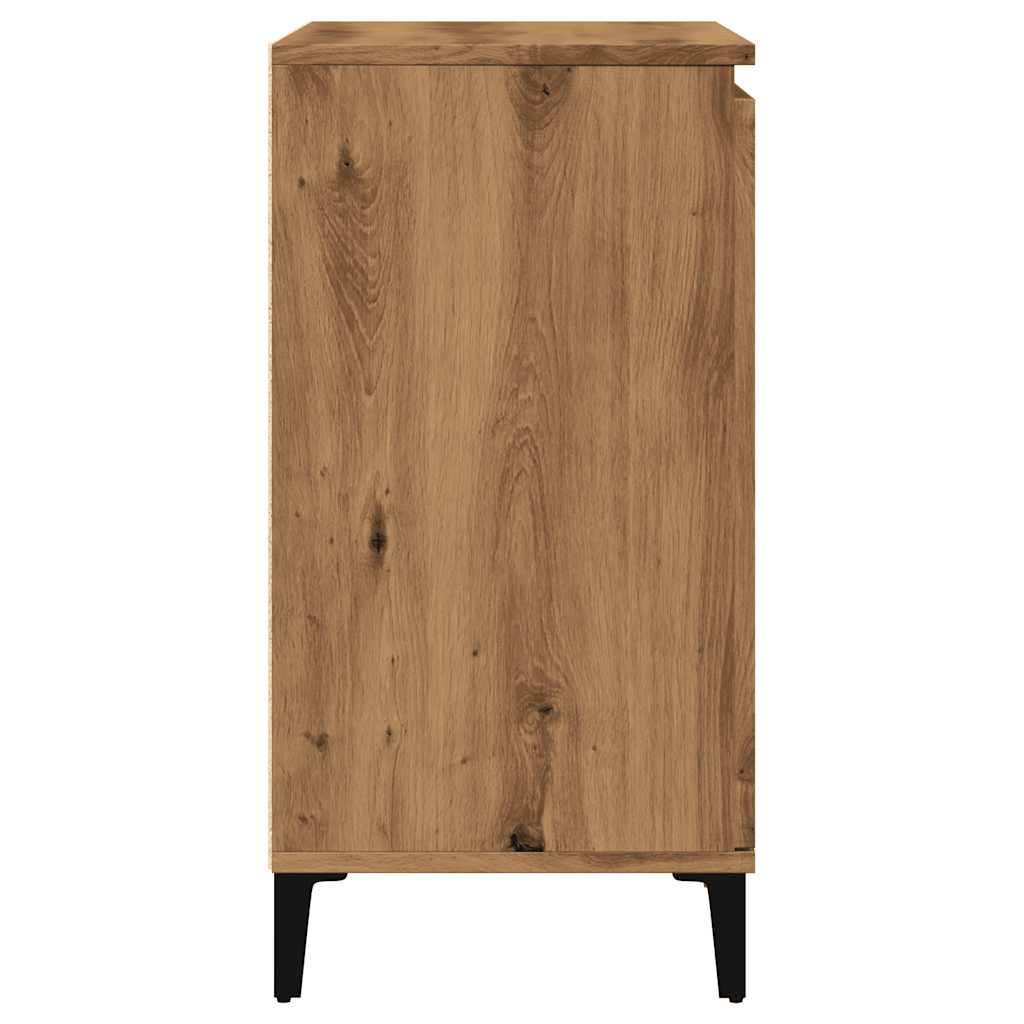 Byrå Ek 60X35X70 Cm Konstruerat Trä