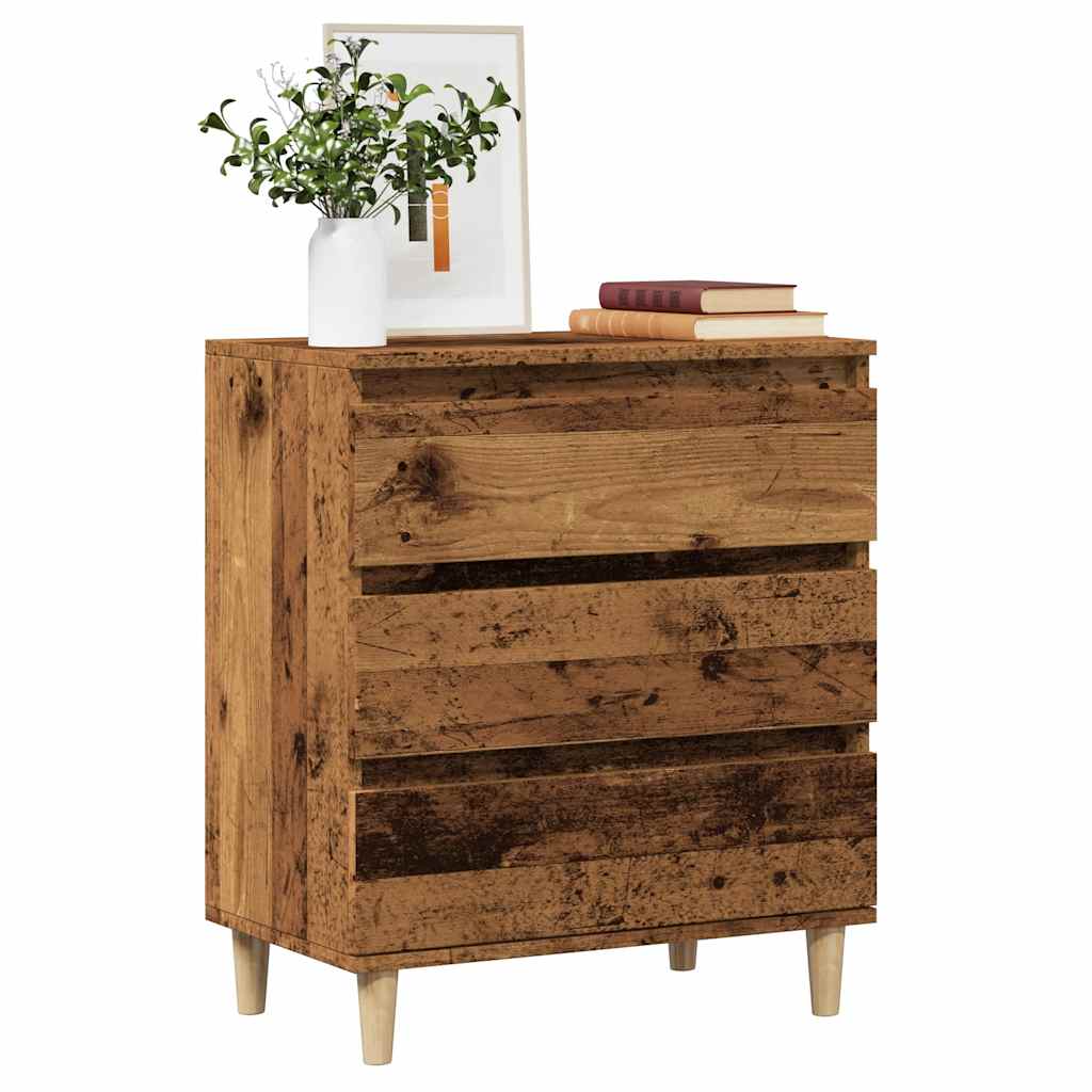 Byrå Ek 60X35X70 Cm Konstruerat Trä