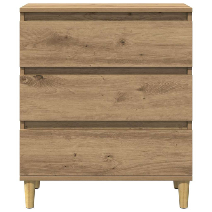 Byrå Ek 60X35X70 Cm Konstruerat Trä