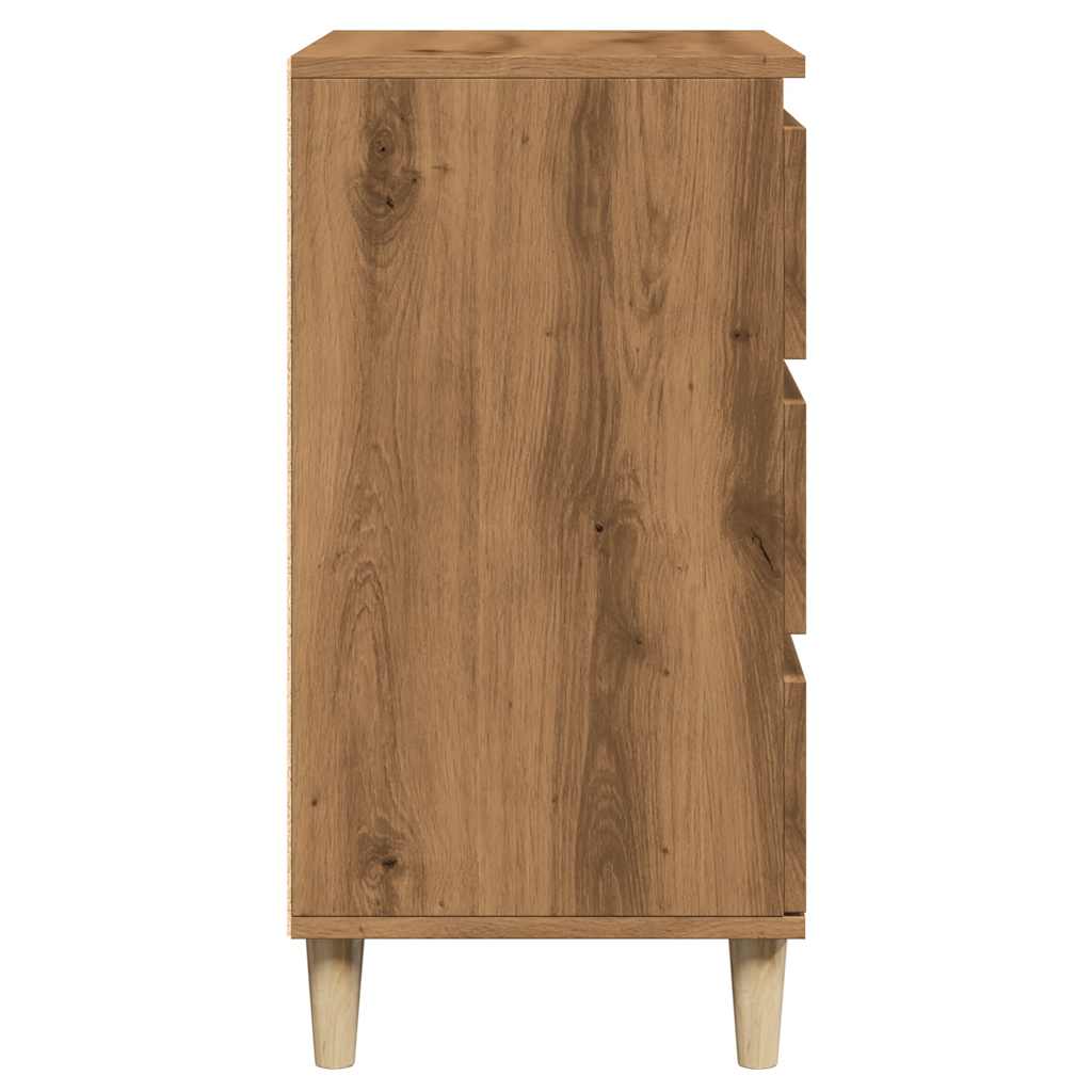 Byrå Ek 60X35X70 Cm Konstruerat Trä