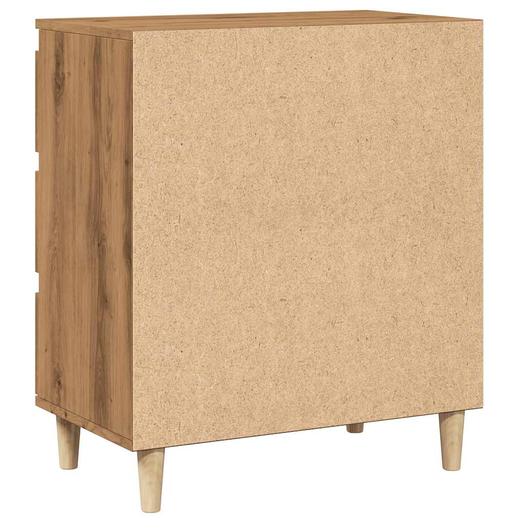 Byrå Ek 60X35X70 Cm Konstruerat Trä