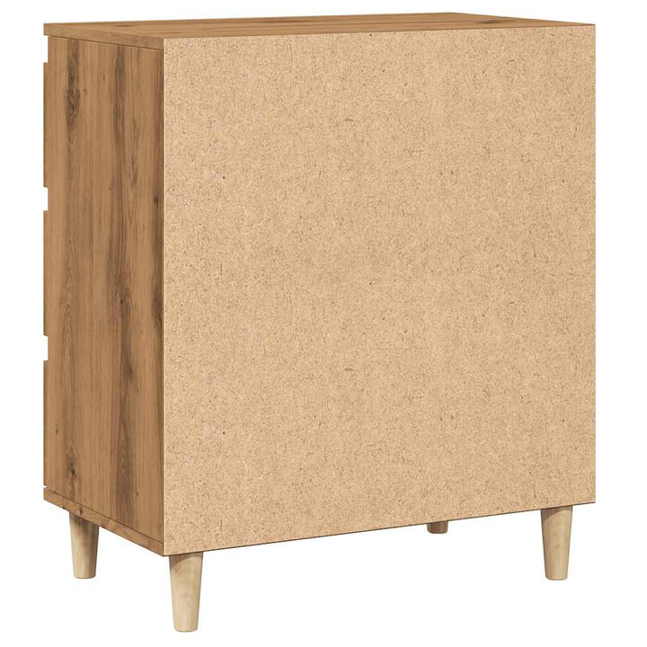 Byrå Ek 60X35X70 Cm Konstruerat Trä
