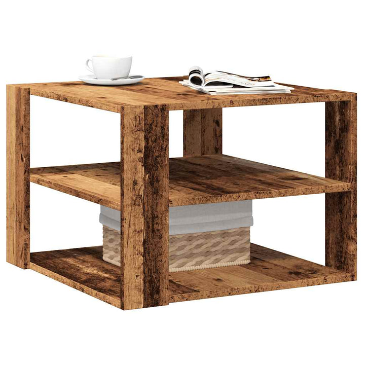 Soffbord 58X58X40 Cm Konstruerat Trä