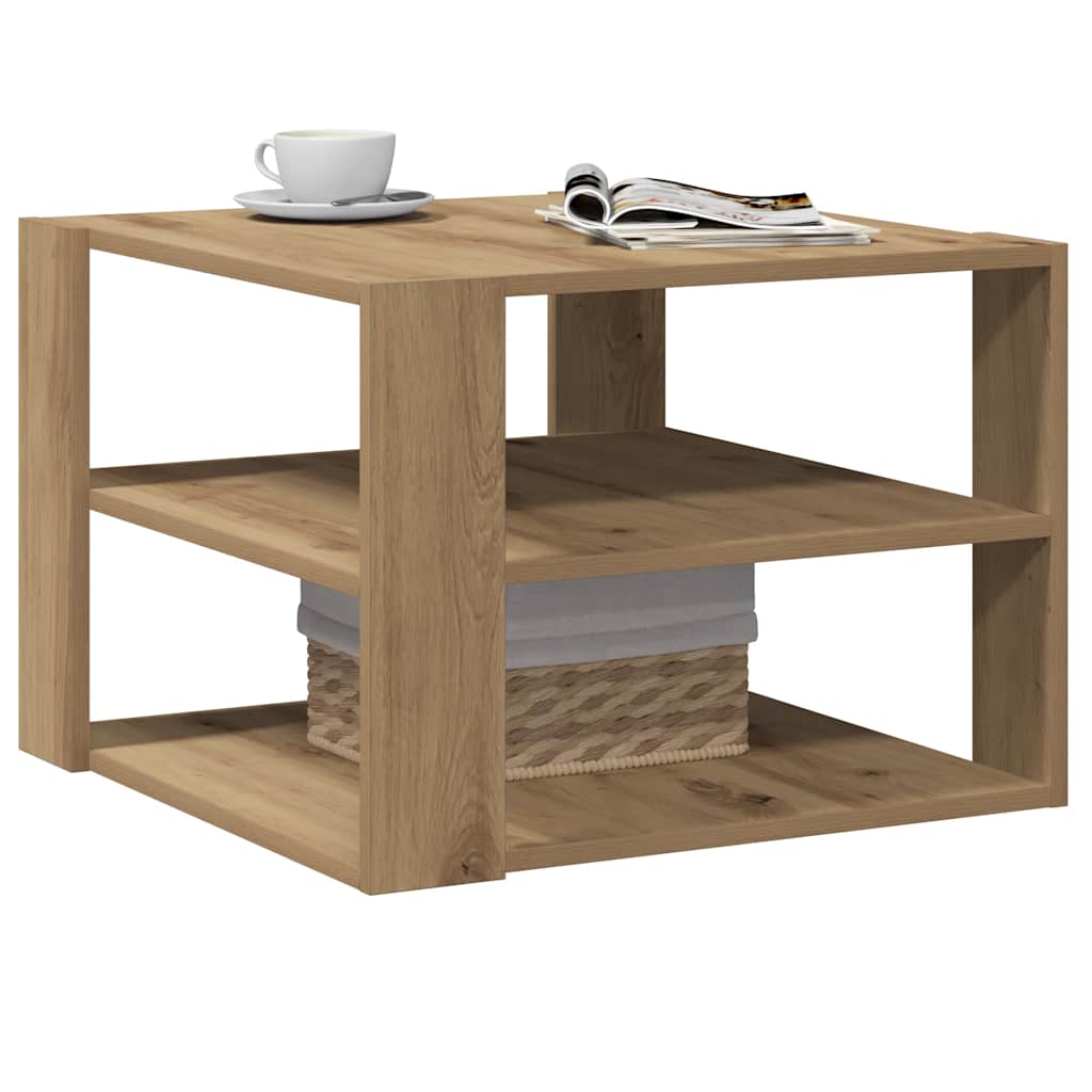 Soffbord 58X58X40 Cm Konstruerat Trä