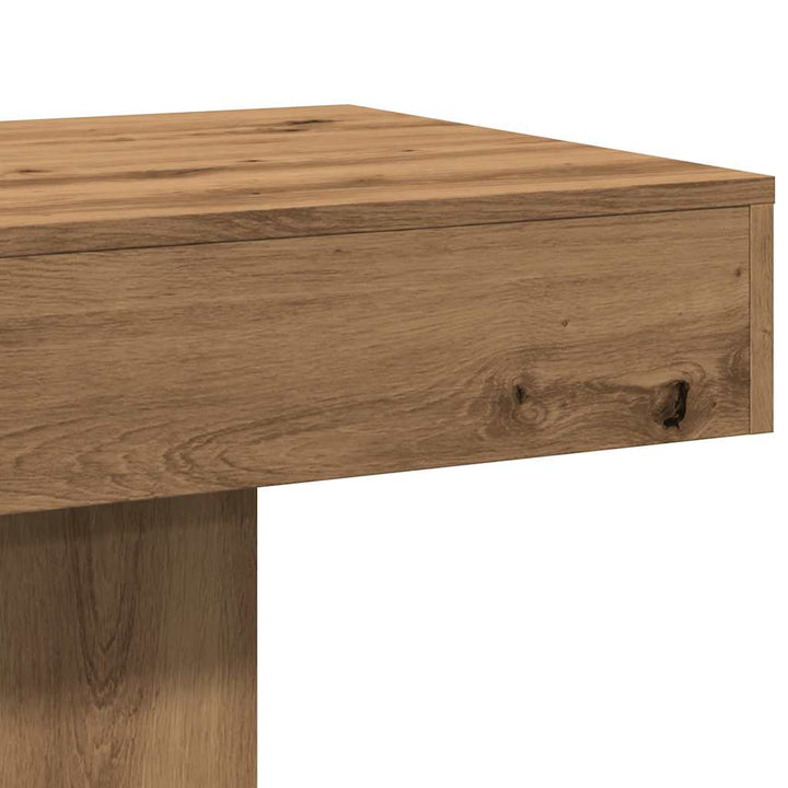 Soffbord Hantverksmässig Ek 96X50X45 Cm Konstruerat Trä