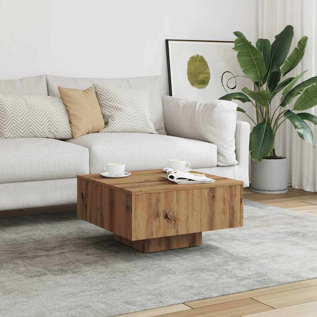 Soffbord 60X60X31,5 Cm Konstruerat Trä