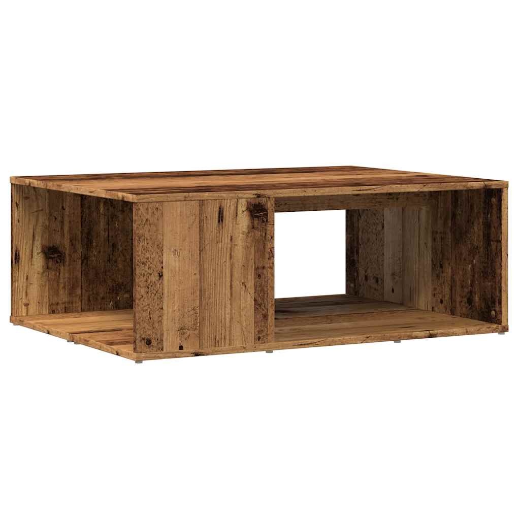 Soffbord Åldrat Trä 90X67X33 Cm Konstruerat Trä