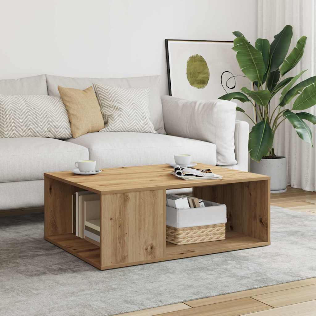 Soffbord Åldrat Trä 90X67X33 Cm Konstruerat Trä