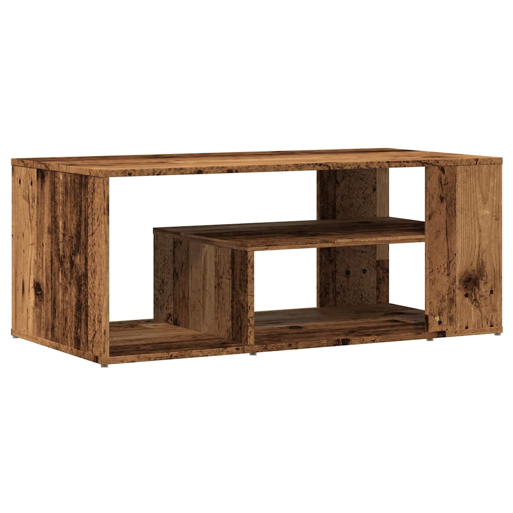 Soffbord Åldrat Trä 100X50X40 Cm Konstruerat Trä