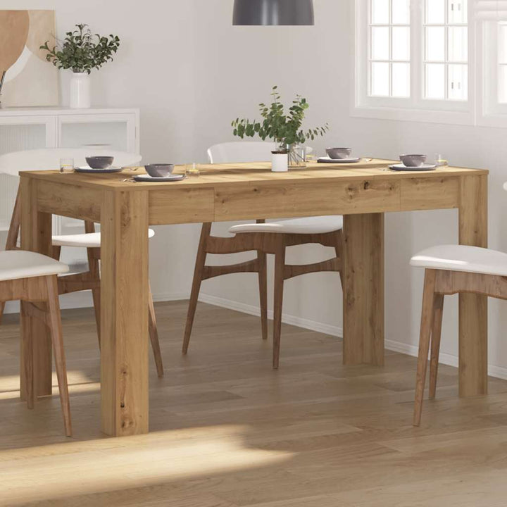 Matbord 140X74,5X76 Cm Konstruerat Trä