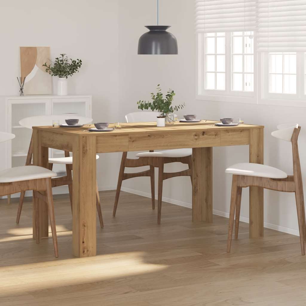 Matbord 140X74,5X76 Cm Konstruerat Trä