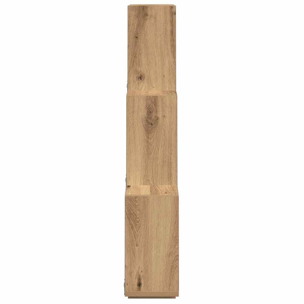 Vägghylla Kubformad 78X15X93 Cm Konstruerat Trä