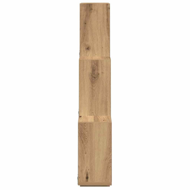 Vägghylla Kubformad 78X15X93 Cm Konstruerat Trä