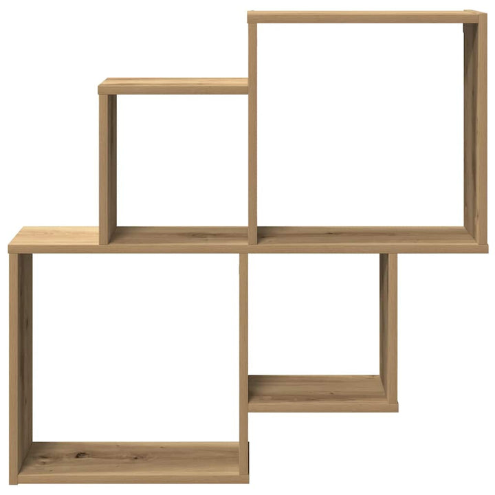 Vägghylla 80X15X78,5 Cm Konstruerat Trä