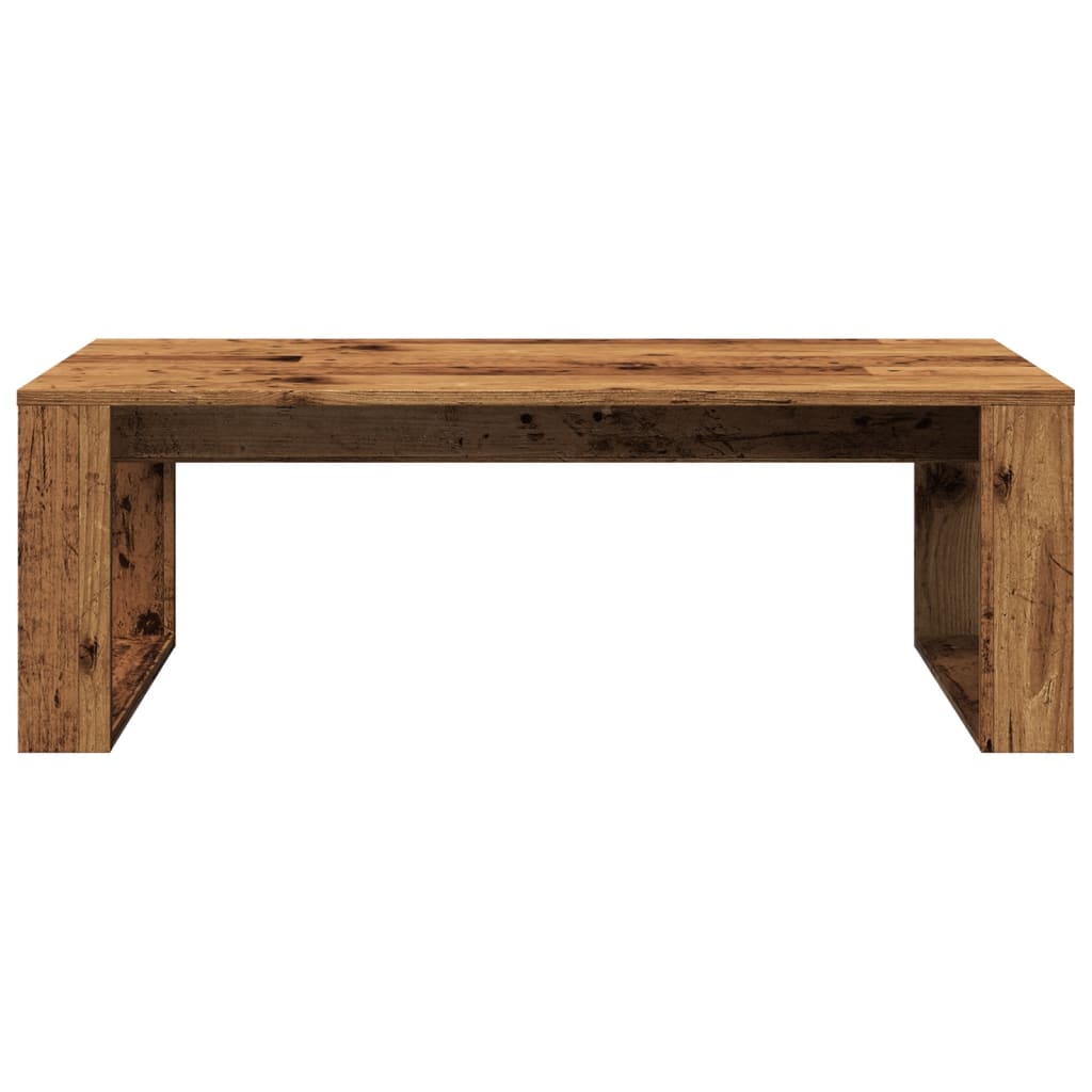 Soffbord Åldrat Trä 102X50X35 Cm Konstruerat Trä