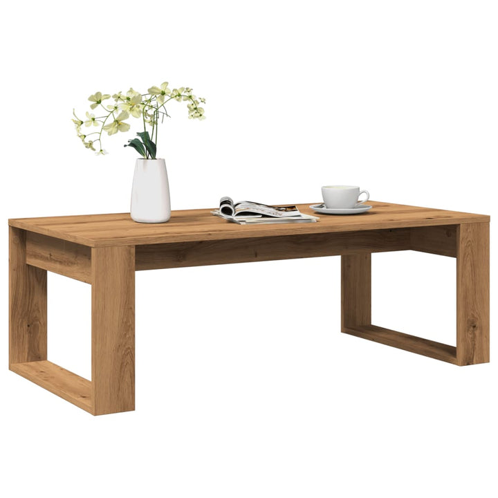 Soffbord Åldrat Trä 102X50X35 Cm Konstruerat Trä