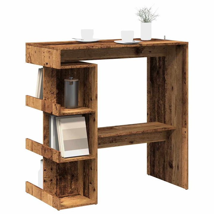 Barbord Med Hyllor 100X48X101,5 Cm
