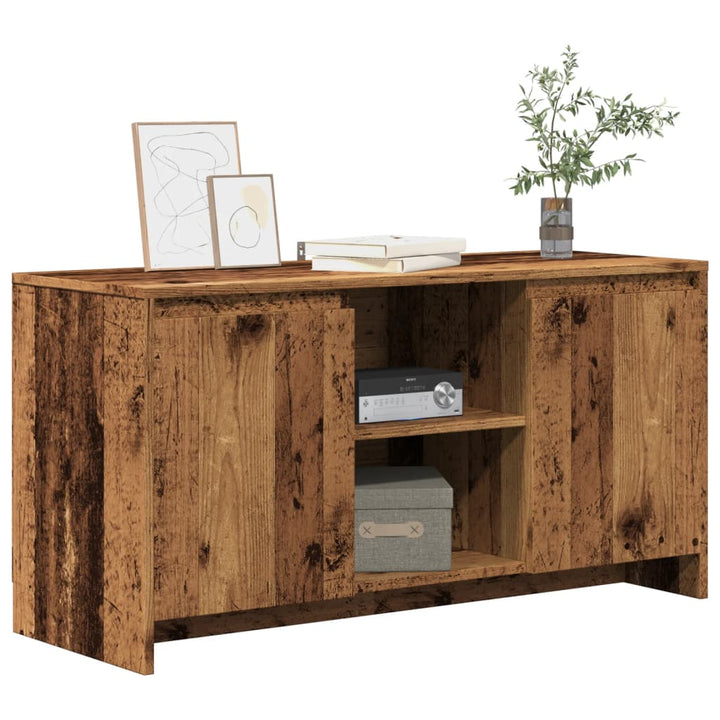 Tv-Bänk 102X37,5X52,5 Cm Konstruerat Trä