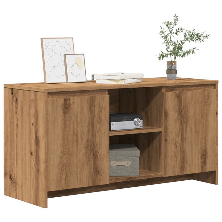 Tv-Bänk 102X37,5X52,5 Cm Konstruerat Trä