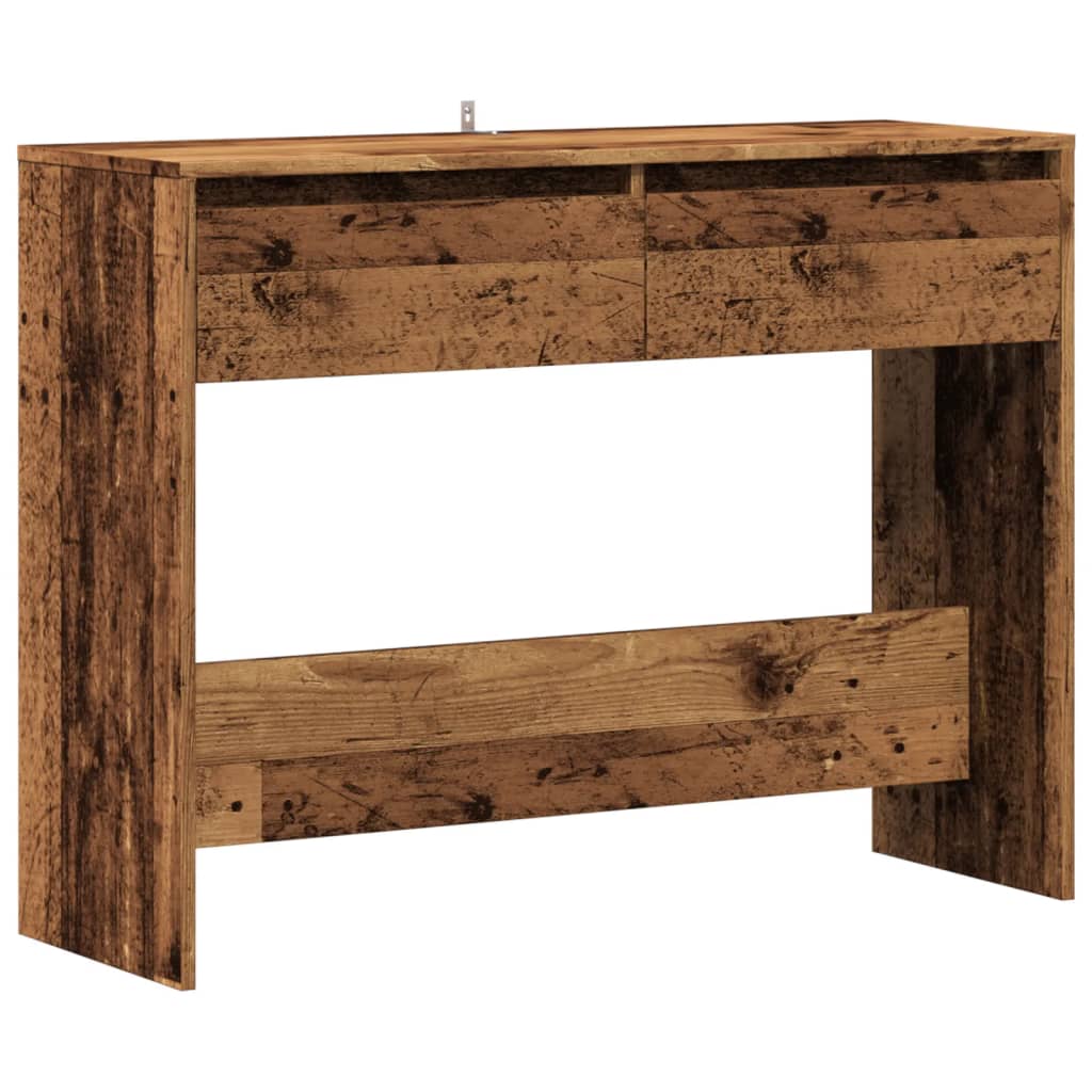 Avlastningsbord Åldrat Trä 100X35X76,5 Cm Konstruerat Trä