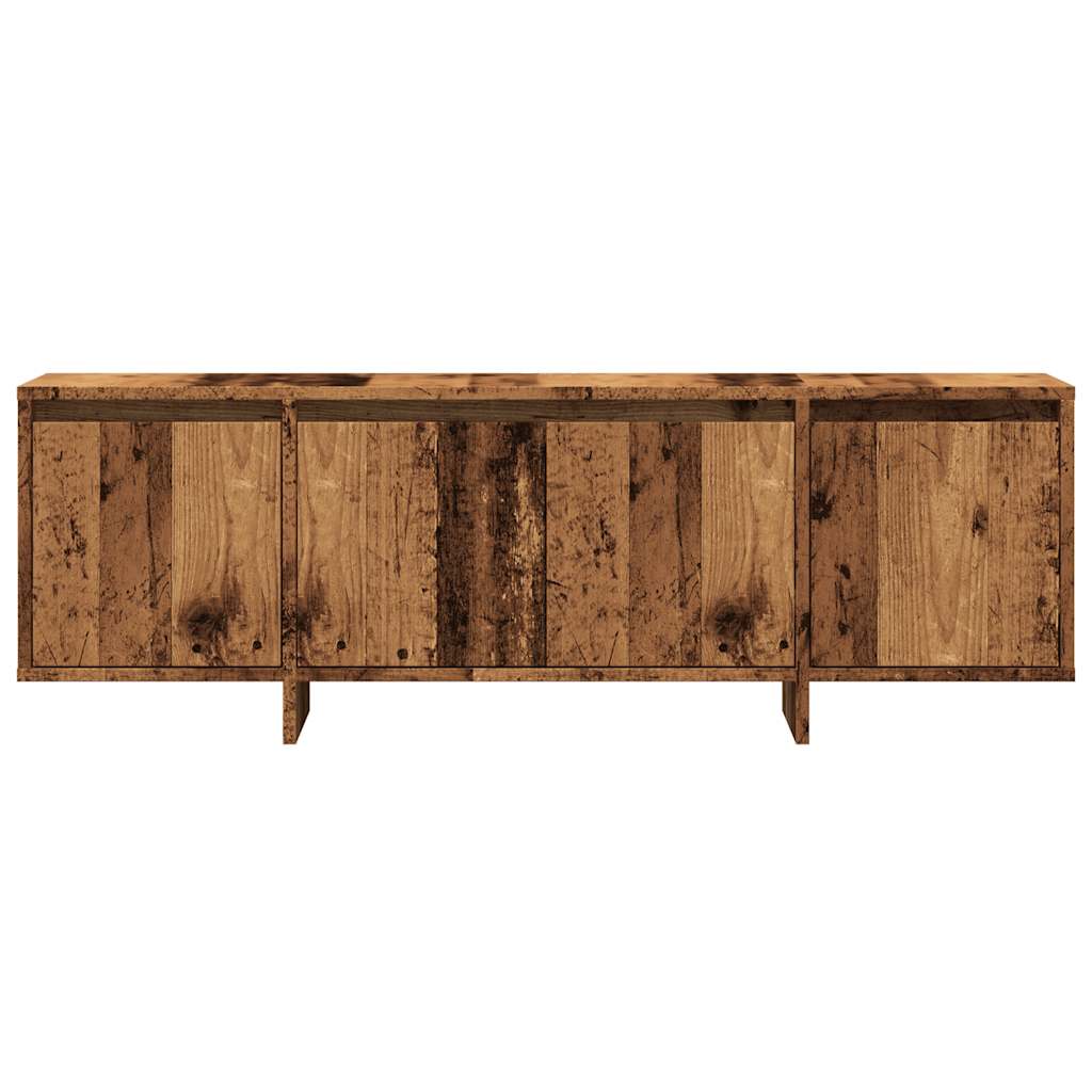 Tv-Bänk Åldrat Trä 120X30X40,5 Cm Konstruerat Trä