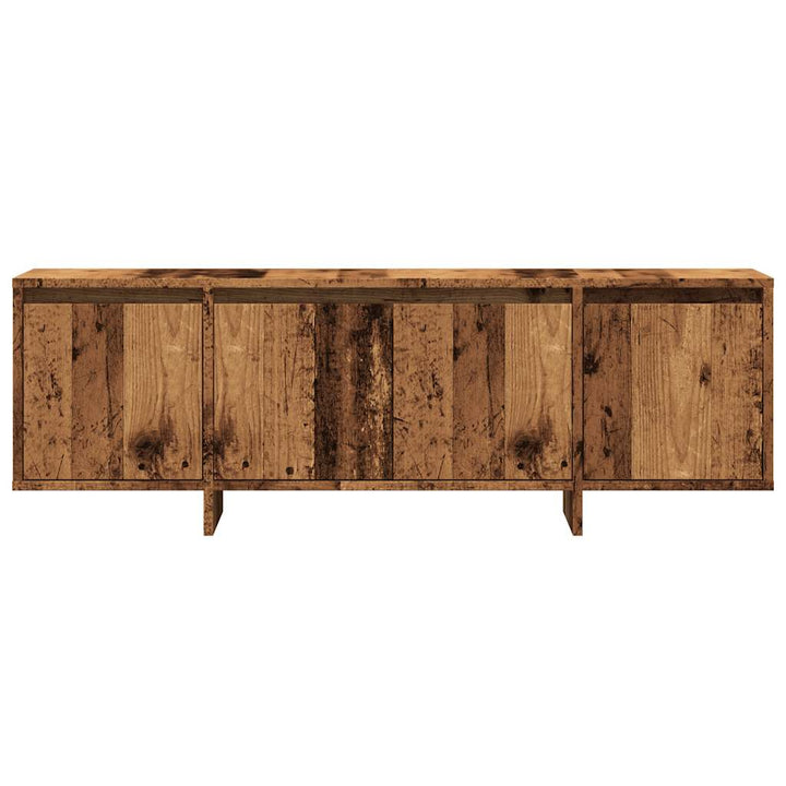 Tv-Bänk Åldrat Trä 120X30X40,5 Cm Konstruerat Trä