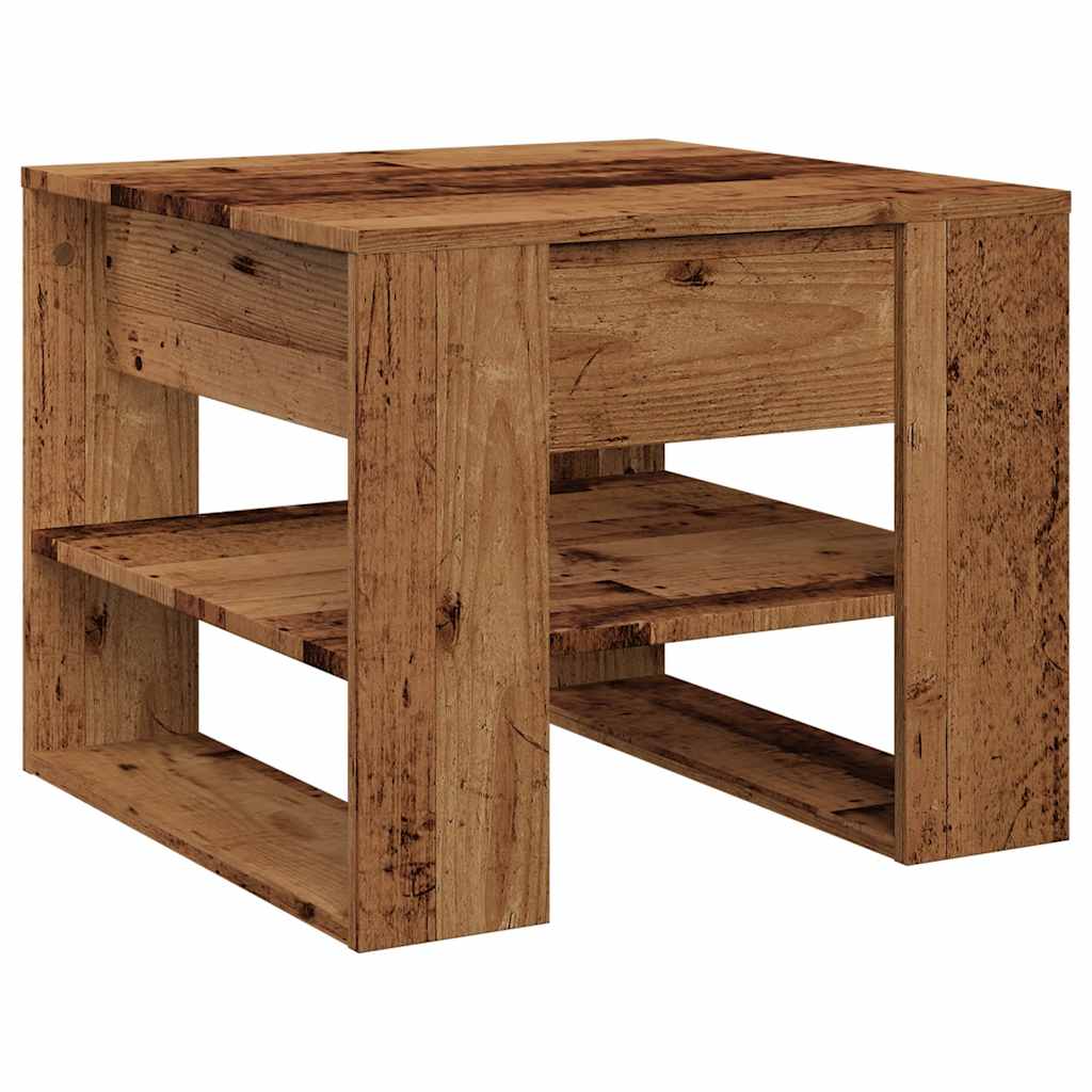 Soffbord 55,5X55X45 Cm Konstruerat Trä