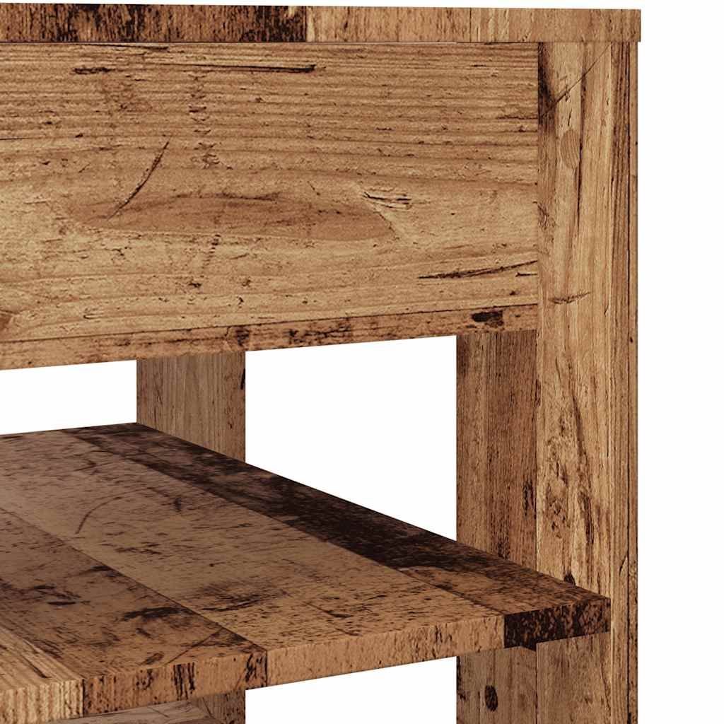 Soffbord 55,5X55X45 Cm Konstruerat Trä