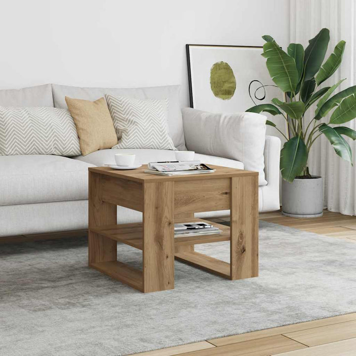 Soffbord 55,5X55X45 Cm Konstruerat Trä