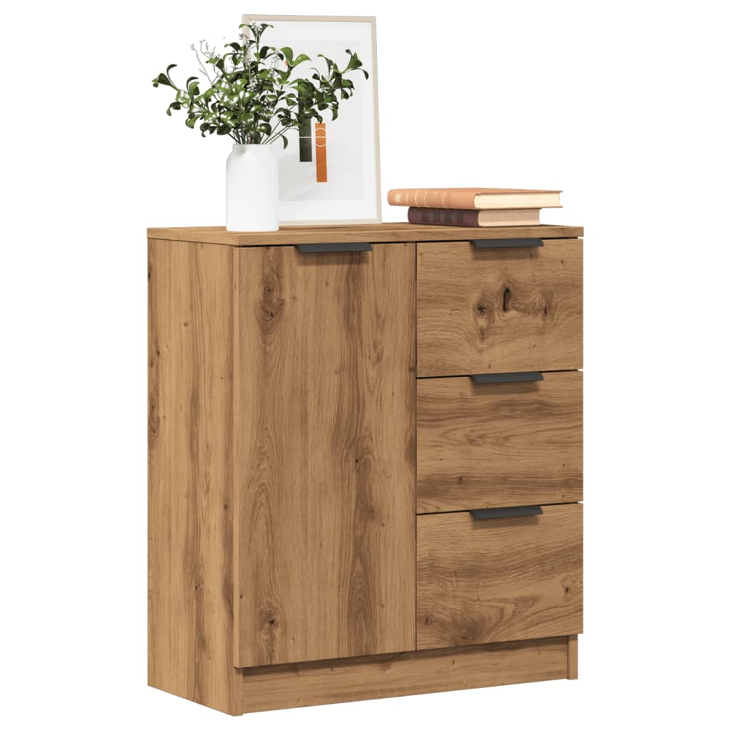 Skänk Ek 60X30X70 Cm Konstruerat Trä