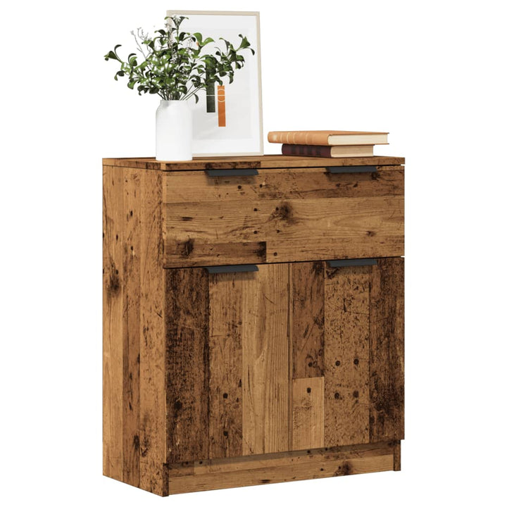 Skänk Ek 60X30X70 Cm Konstruerat Trä
