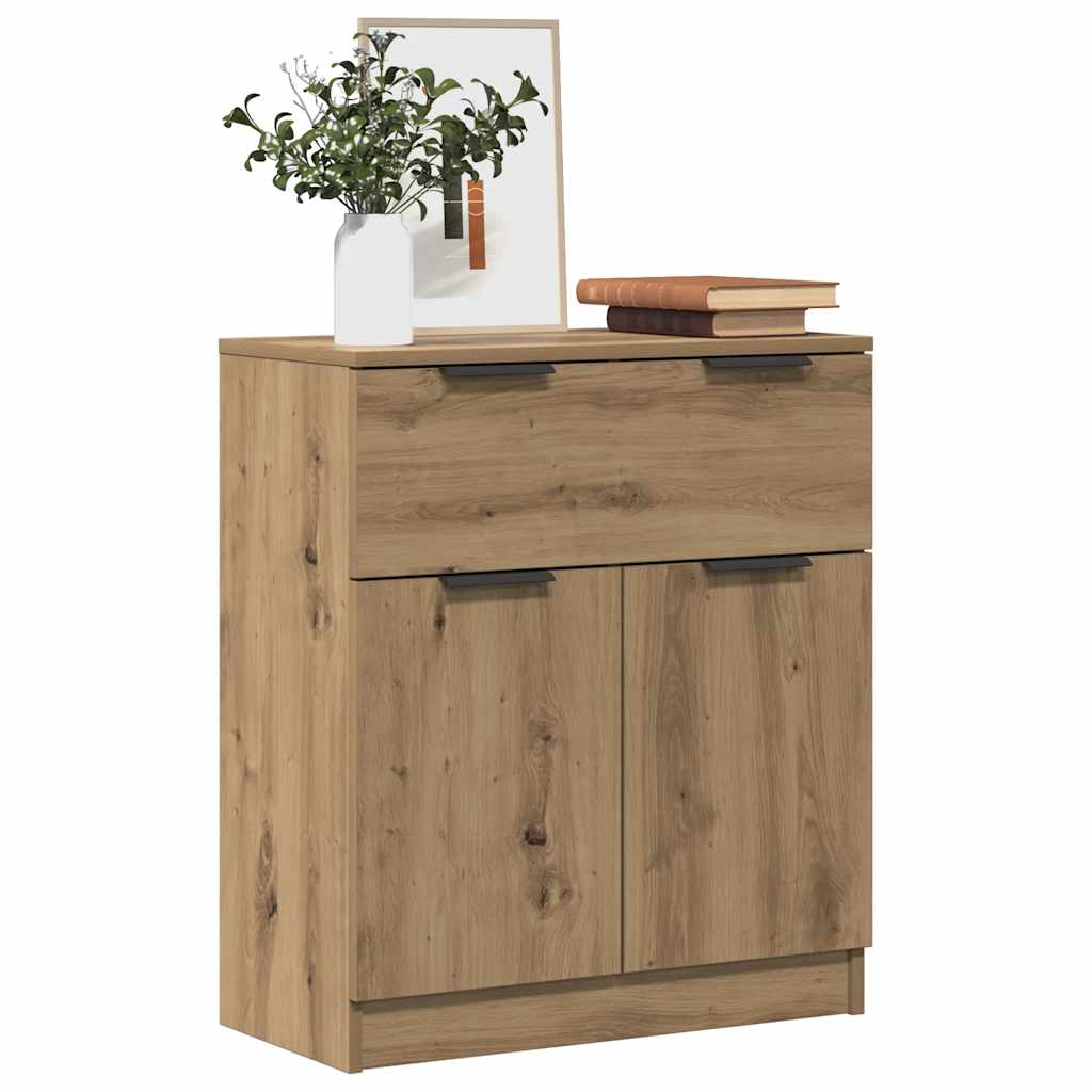 Skänk Ek 60X30X70 Cm Konstruerat Trä