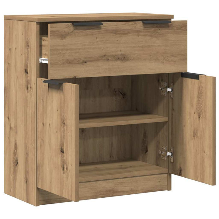 Skänk Ek 60X30X70 Cm Konstruerat Trä