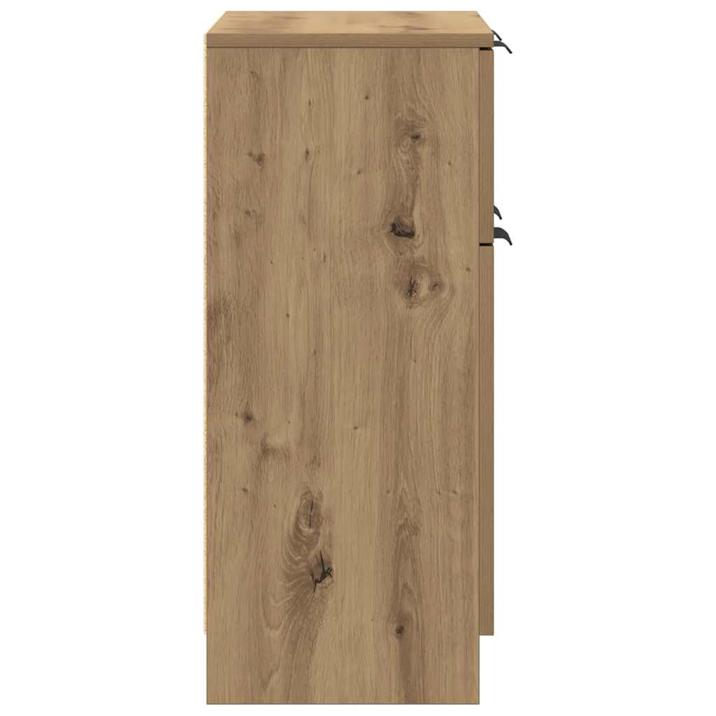 Skänk Ek 60X30X70 Cm Konstruerat Trä