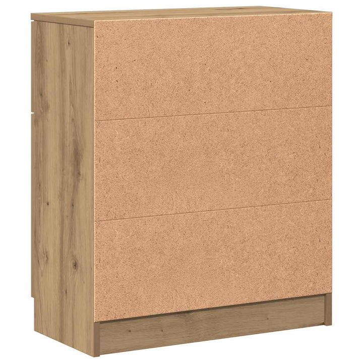 Skänk Ek 60X30X70 Cm Konstruerat Trä